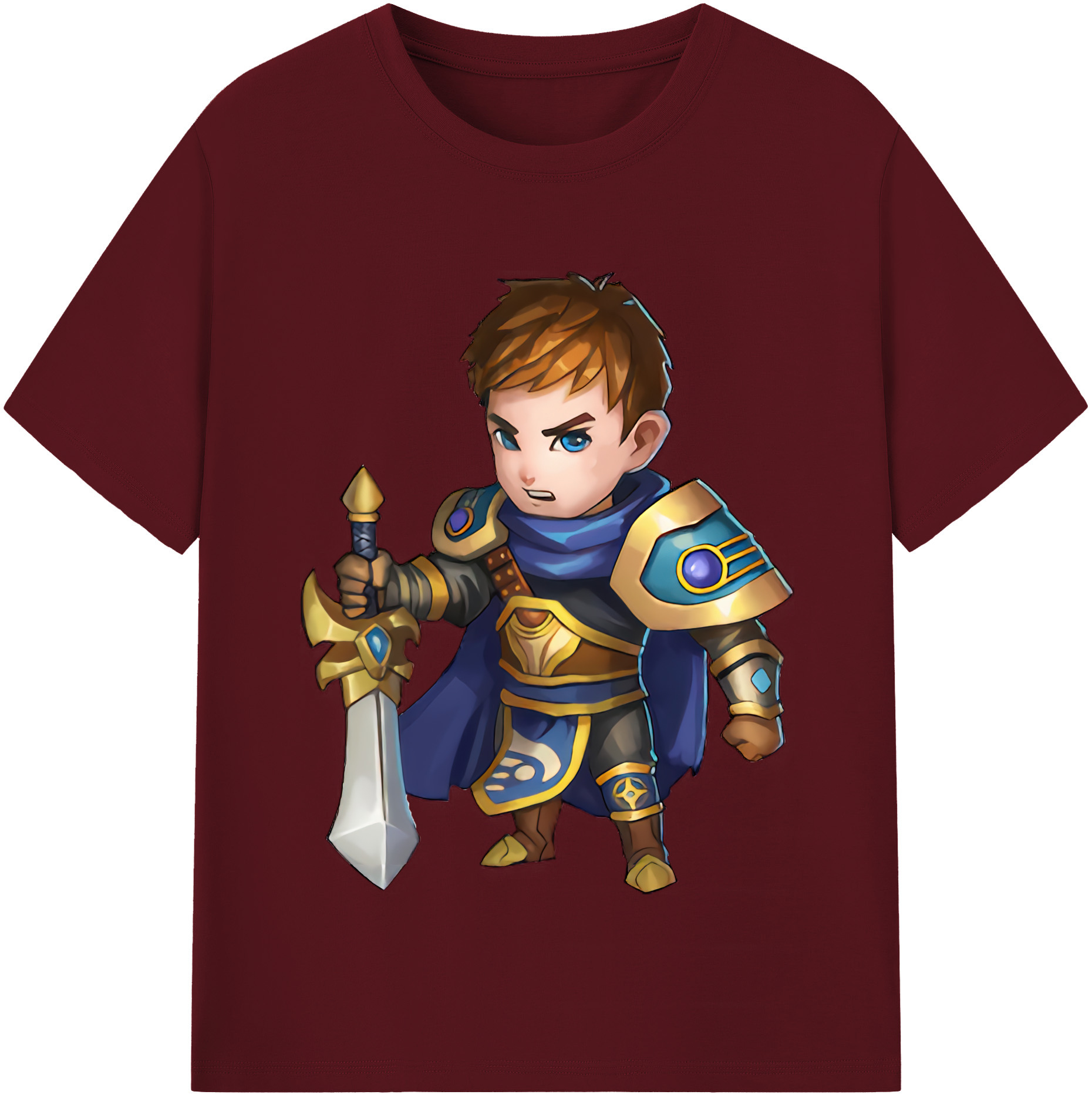 リーグ・オブ・レジェンド League of Legends LOL 綿100％半袖Tシャツ（フロントプリント）